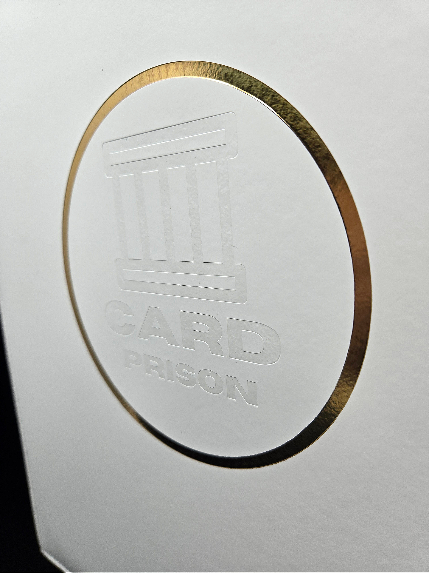 Premium White & Gold Pokémon Binder | CardPrison 3.0 Binder