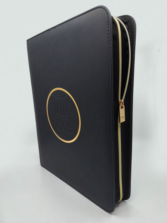 Premium Black & Gold Pokémon Binder | CardPrison 3.0 Binder