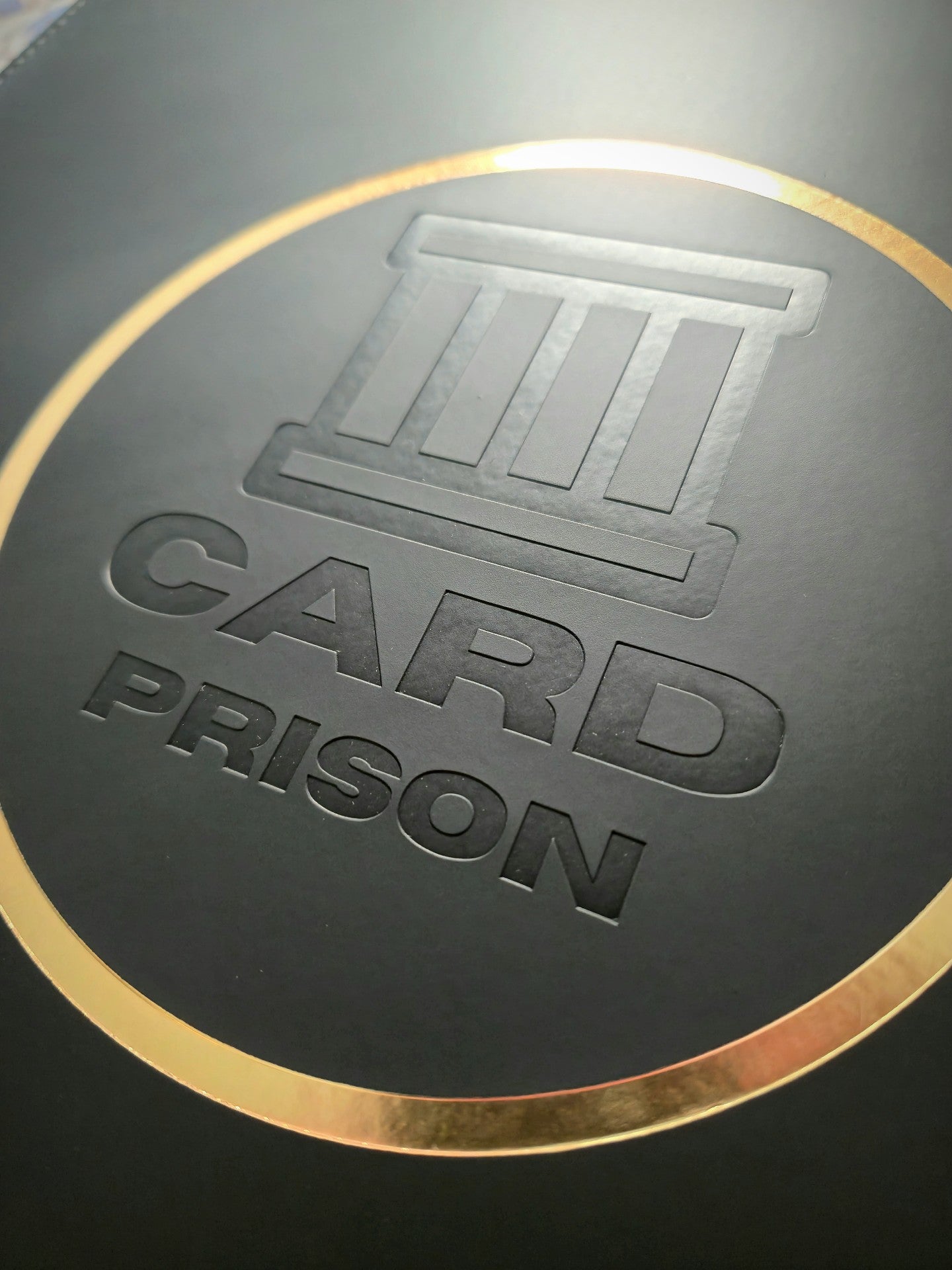 Premium Black & Gold Pokémon Binder | CardPrison 3.0 Binder