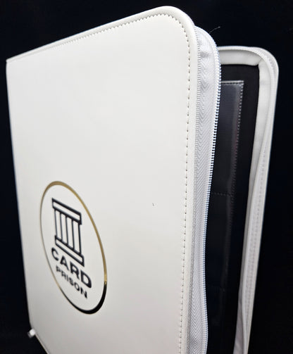Premium Pokmon TCG Binder Fits Toploaders & Sleeved Cards | White P Card Prison Premium Pokmon TCG Binder Fits Toploaders & Sleeved Cards | White P Card Prison